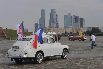 Москва. Парад `Побед`  в Музее Победы на Поклонной горе, приуроченный к 72-й годовщине  окончания Второй мировой войны.