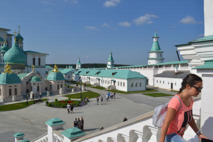 Московская область, Истра. Вид на Новоиерусалимский монастырь и Воскресенский собор.