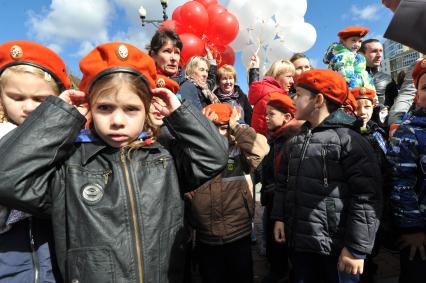 Хабаровск. Торжественная церемония посвящения в кадеты МЧС России.