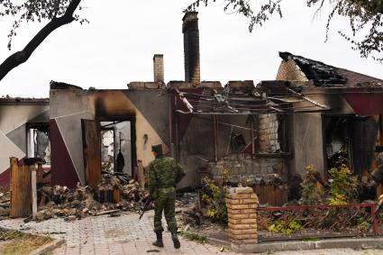 Украина, Донбасс. Ополченцы на передовой .