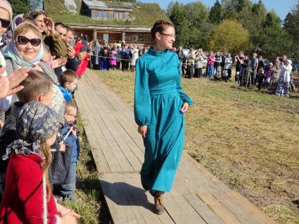 Московская область. Слобода Германа Стерлигова.  На  крестьяской выставке-ярмарке.