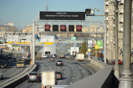 Московская область. Камеры видеоконтроля на Третьем транспортном кольце.