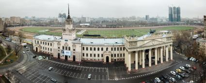 Москва. Центральный Московский ипподром.