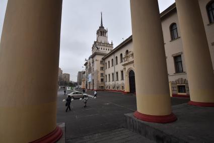 Москва. Центральный Московский ипподром.