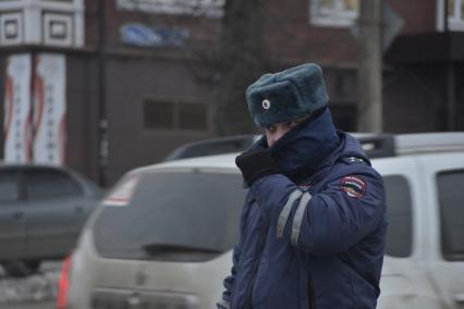 Тула. Судебные приставы совместно с сотрудниками ГИБДД провели рейд по выявлению должников на улицах города.