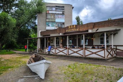 Тверская область, Осташков. Ресторан `Уха`.