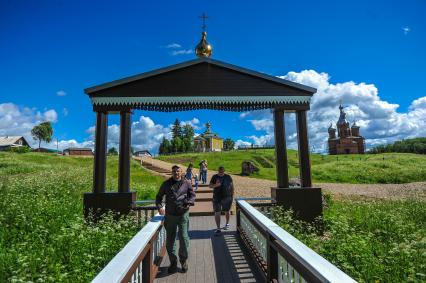 Тверская область, Волговерховье. Исток Волги.