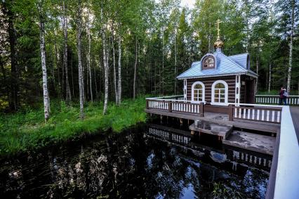 Тверская область, Волговерховье. Исток Волги.