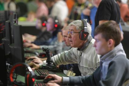Москва. Фестиваль для поклонников игр Wargaming FEST WG FEST 2017  в Экспоцентре .