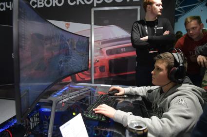 Москва. Фестиваль для поклонников игр Wargaming FEST WG FEST 2017 в Экспоцентре .