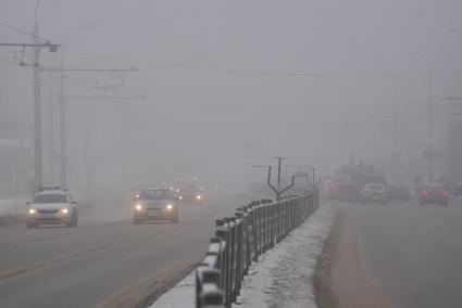 Екатеринбург. Туман в городе