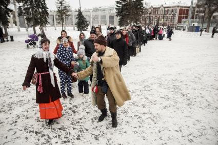 Самара. Рождественские гуляния в Самаре.