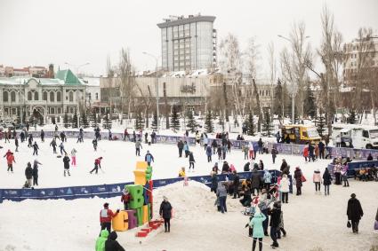 Самара. Новогодние гуляния.