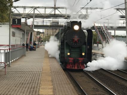 Москва.   Музейно-производственный  комплекс   `Станция Подмосковная`.