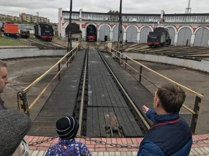 Москва.   Музейно-производственный  комплекс   `Станция Подмосковная`.