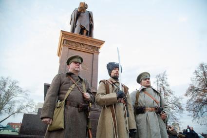 Челябинск. Торжественное открытие памятника Петру Столыпину.