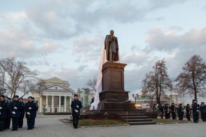 Челябинск. Торжественное открытие памятника Петру Столыпину.