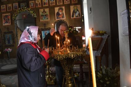 Русиново. В церкви Николая Чудотворца .