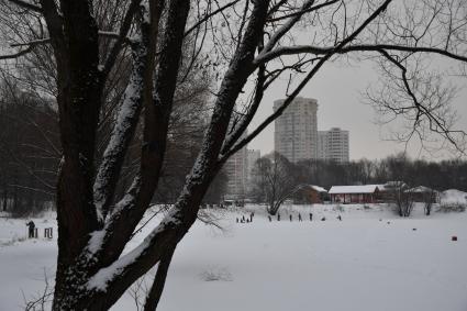 Москва. Парк `Лосиный остров`.