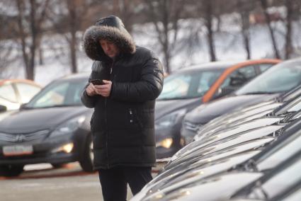 Екатеринбург. Открытие сети краткосрочной аренда автомобилей (каршеринг) \'Делимобиль\' в Екатеринбурге.