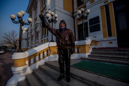 Китай, Харбин. Повседневная жизнь города.