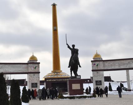 Чечня, Грозный. Мемориальный комплекс Славы имени Ахмата Кадырова.