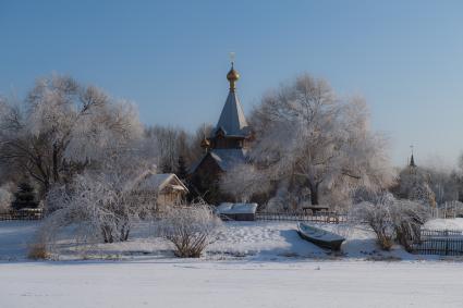 Китай, Харбин. Парк `Усадьба Волга`. Николаевский собор.