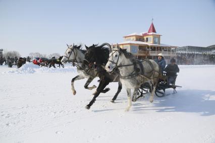 Барнаул.  Масленичные гуляния.