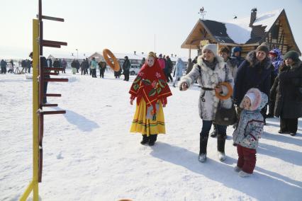 Барнаул.  Масленичные гуляния.