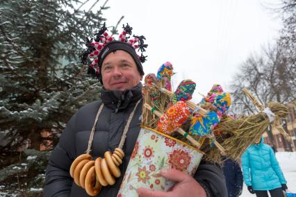 Санкт-Петербург. Масленичные гуляния в Санкт-Петербургском политехническом университете Петра Великого (СПбПУ).