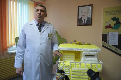 Беларусь, Жодино. Директор  ` Жодинского хлебозавода`  Валерий Бабицкий .