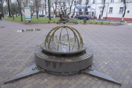 Беларусь. Минская область. Полоцк. Географический центр Евпропы.