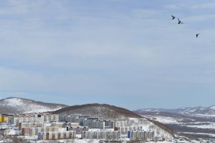 Петропавловск-Камчатский. Вид на город.