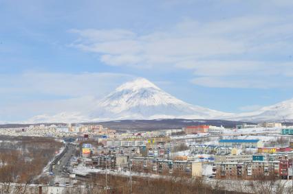 Петропавловск-Камчатский. Вид на город.