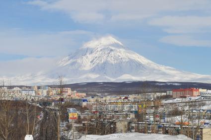 Петропавловск-Камчатский. Вид на город.