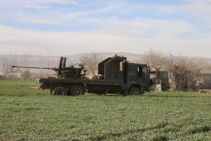 Сирия. Сирийская военная техника в Восточной Гуте.