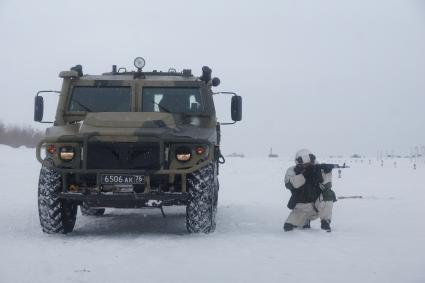 Самара. Сборы  войск радиационной, химической и биологической защиты (РХБЗ) ЦВО на  чапаевском полигоне .