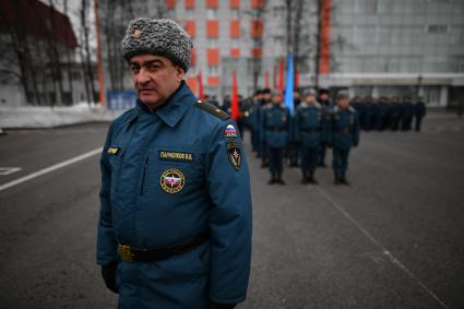 Московская область. Начальник Академии гражданской защиты, генерал-майор Владимир Панченков.