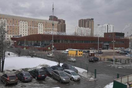 Москва. Вид на Велозаводский рынок.