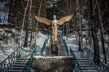 Бурятия, поселок Аршан. Вид в окрестностях поселка.