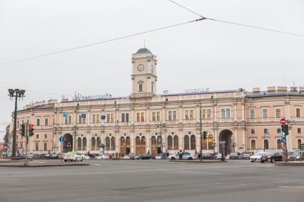 Санкт-Петербург. Здание Московского вокзала.