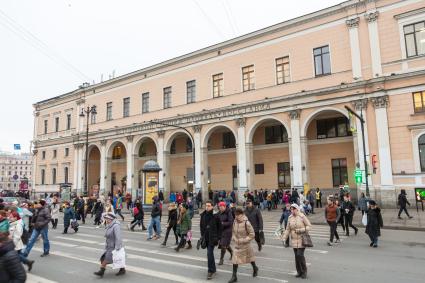 Санкт-Петербург. Здание Московского вокзала.