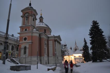 Москва.  Храм Варвары Великомученицы на Варварке.