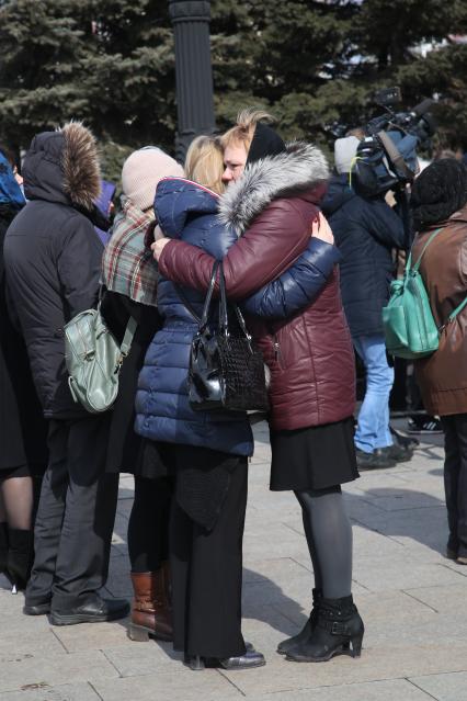 Диск 262. Кемерово Торговый Центр Зимняя Вишня март 2018 года После пожара