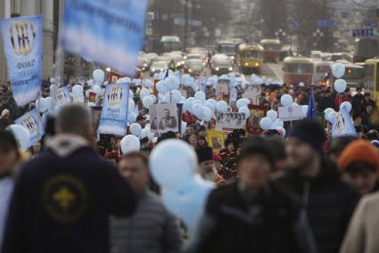 Екатеринбург. Во время пасхального крестного хода