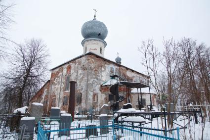 Новая Ладога. Вид на собор Николая Чудотворца..