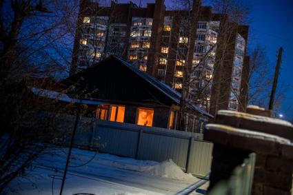 Забайкальск. Жилые дома в поселке.