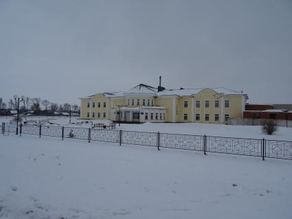 Село Глазок. Вид новой церковно-приходской школы.