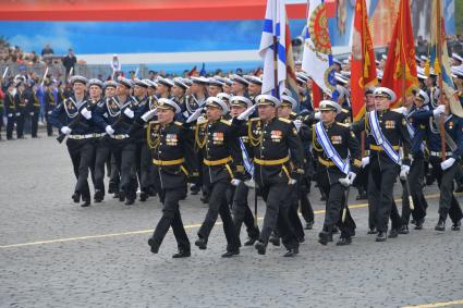 Москва. Во время генеральной репетиции парада на Красной площади, посвященного 73-й годовщине Победы в Великой Отечественной войне.