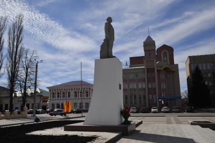 Борисоглебск. Вид на центральную площадь города.